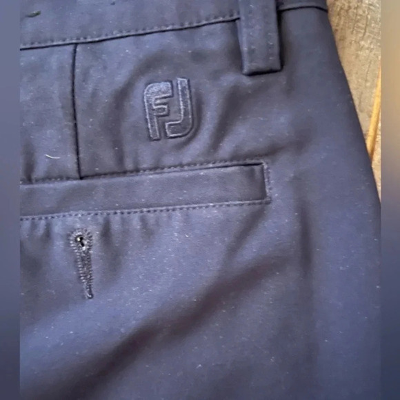 FootJoy Golf Shorts Men's 32W Navy Blue Flat Front‎ Comfort Vacation - Picture 10 of 10